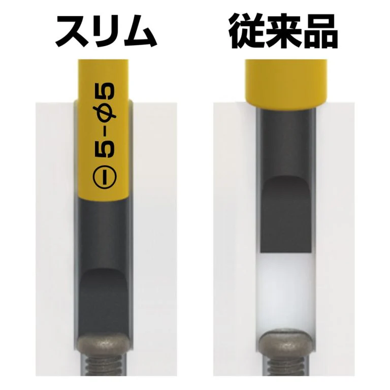 Anex Slim insulated screwdriver -5×100 - Image 4