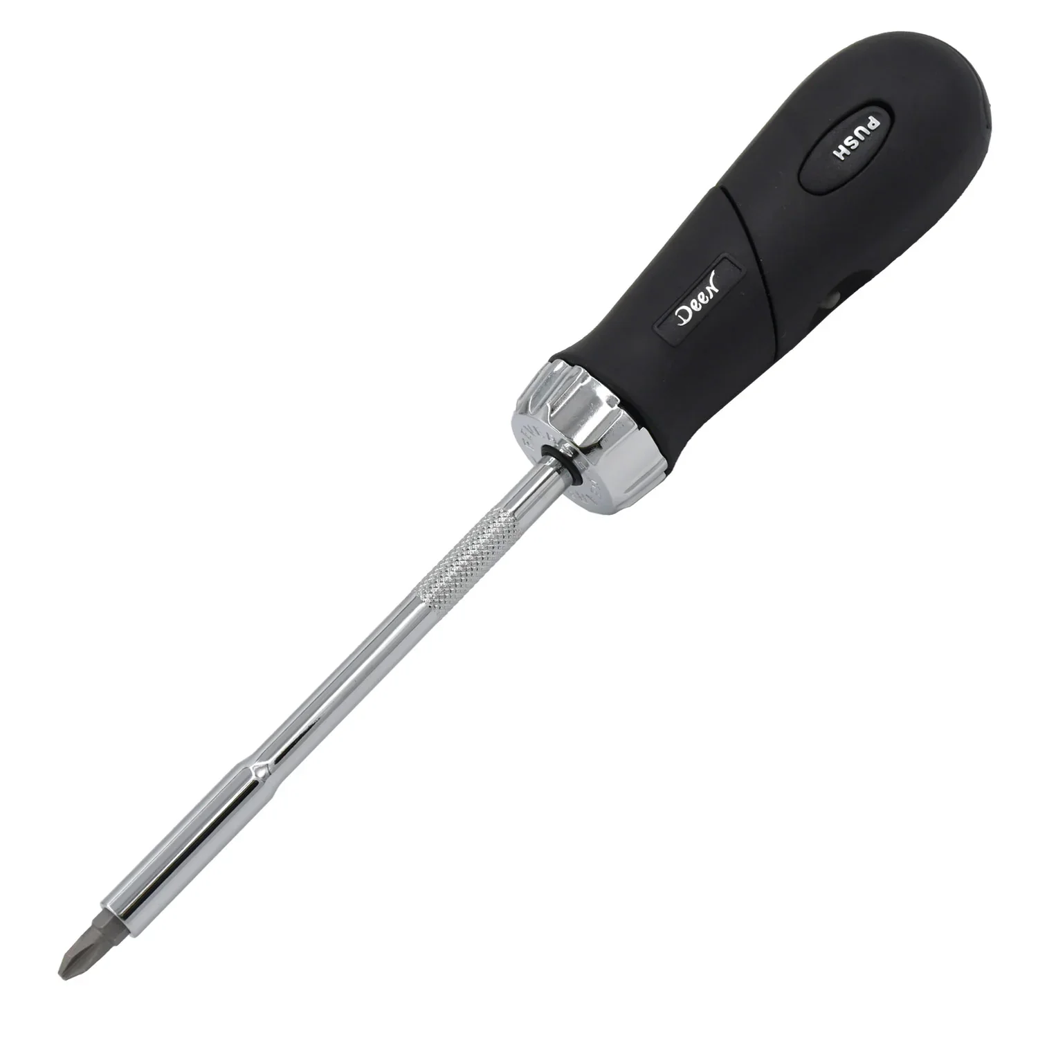 DEEN Pistol Grip Style Ratcheting Bit Driver