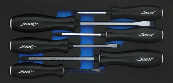 DEEN Through Screwdriver Set DND06PGBKSET [NEW]