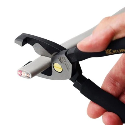 Fujiya Cable Pliers 200mm (Black Gold) 6050-200BG - Image 3