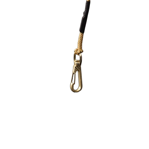 Fujiya Slim Safety Tool Lanyard (3kg FSC-3S-GD, KUROKIN Gold) - Image 2