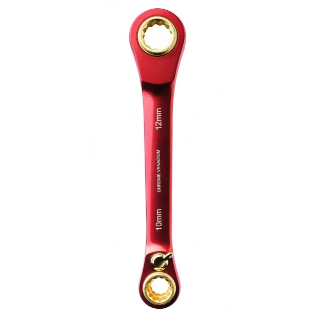 UTOKU TOOLS 4 in 1 ratchet wrench - red - Image 2