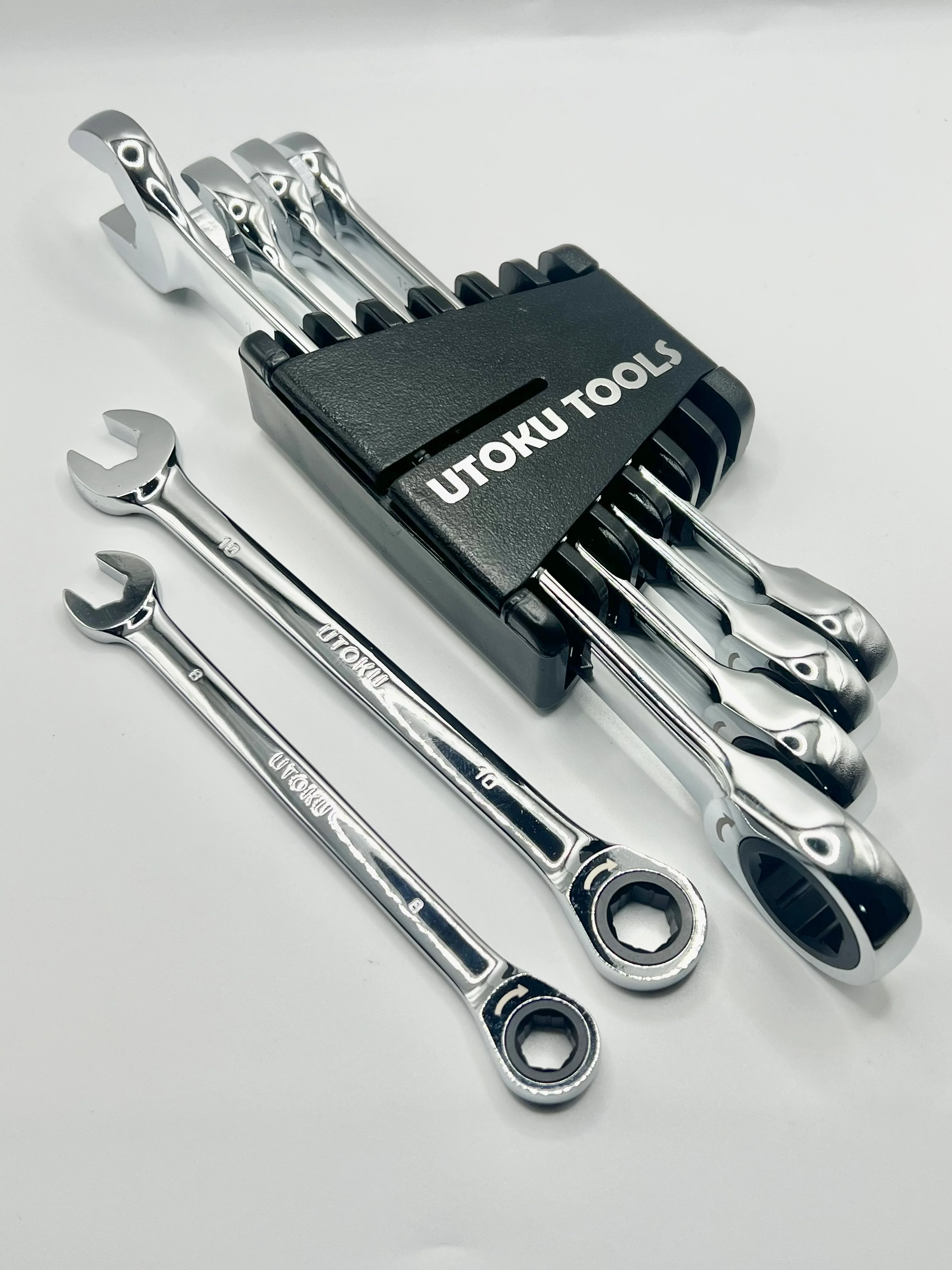 Utoku Tools NEXPER ratchet spanner set 8,10,13,13,14,17mm - Image 6