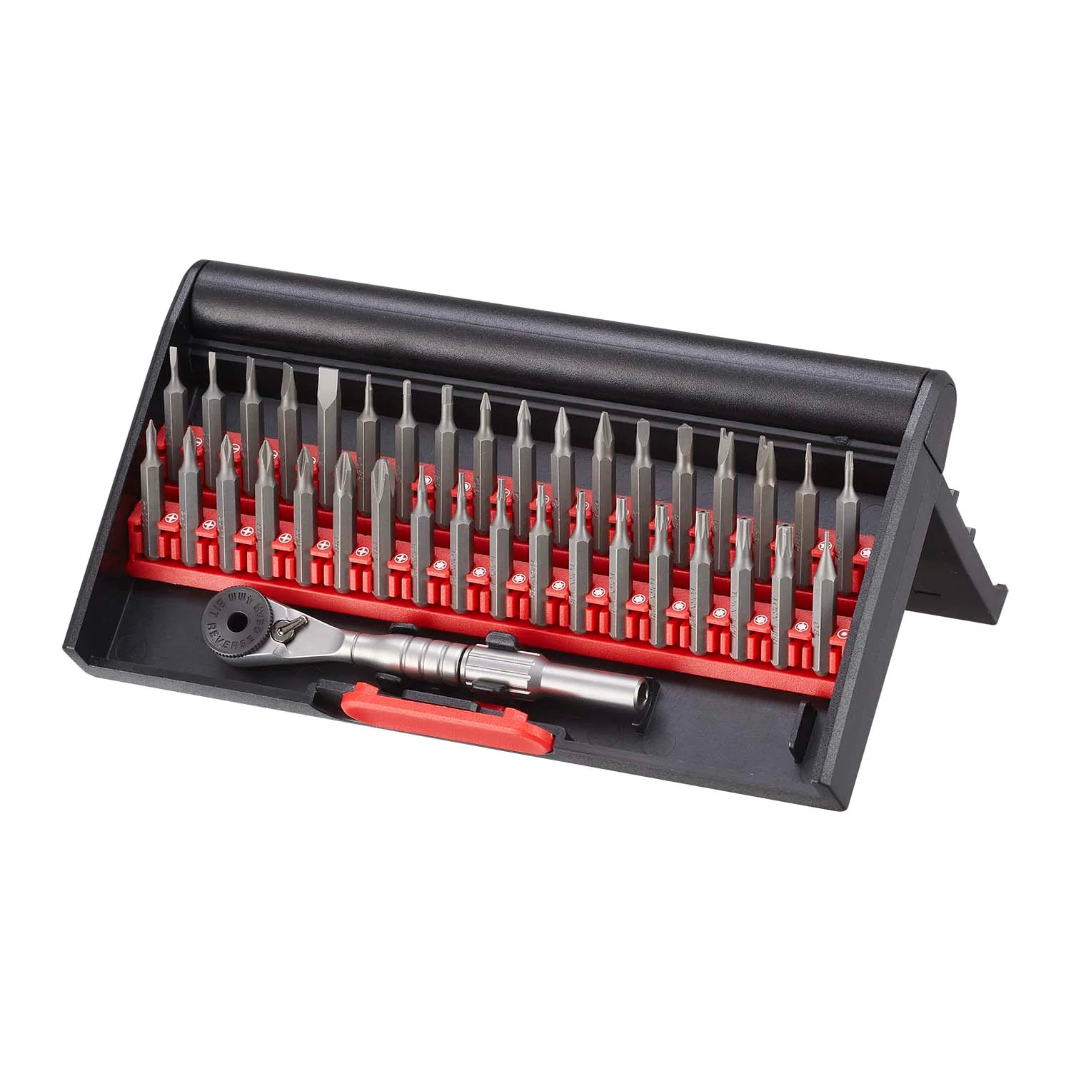 Vessel Bit-replaceable Precision Mini Ratchet Screwdriver (36-pc bit set) No.MR36 - Image 3