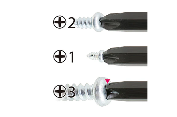 Vessel No.270BW-123 Combi Plus Stubby Screwdriver - Image 3