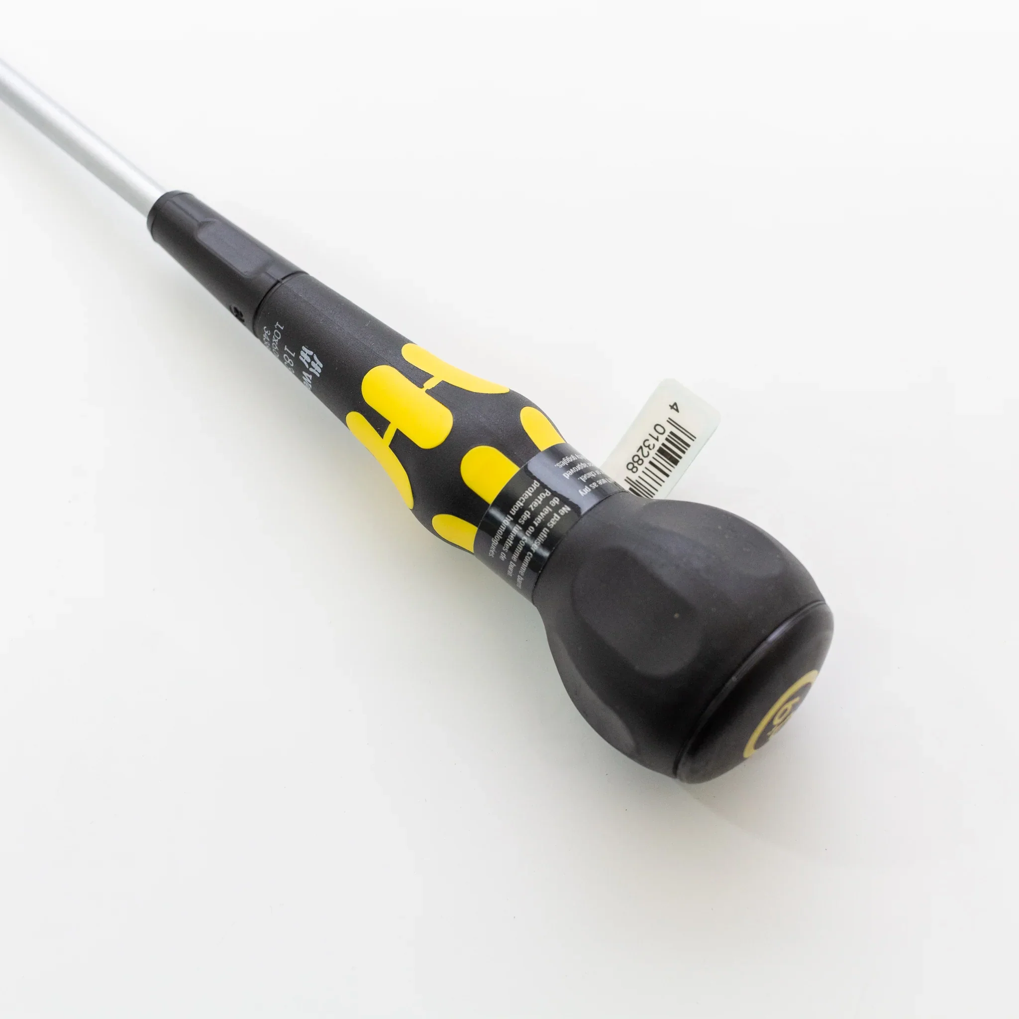 Wera 1834 Ball Grip Laser Tip Screwdriver Yellow - Image 2