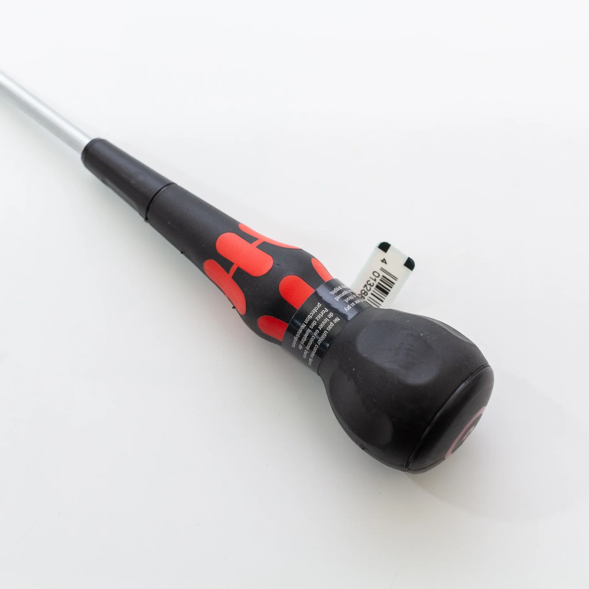 Wera 1850 Ball Grip Laser Tip Screwdriver Red - Image 2